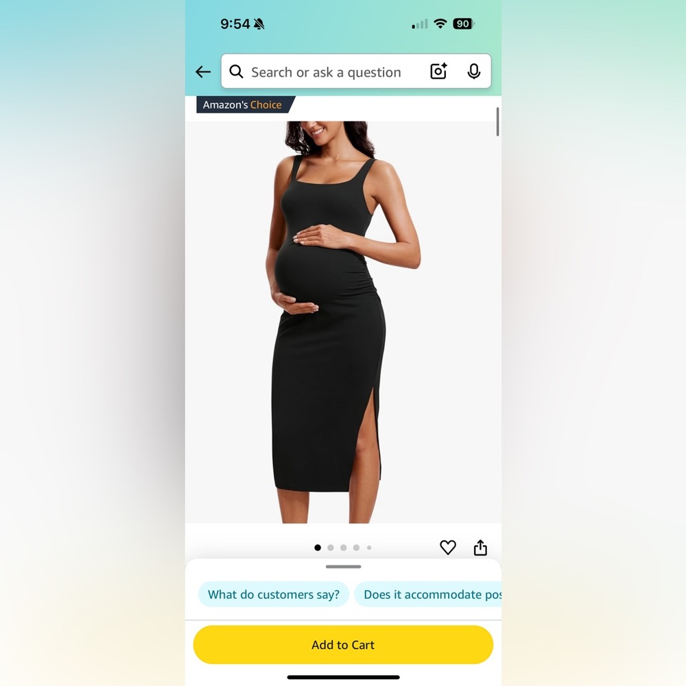 Crz Yoga Maternity Dress Size XS